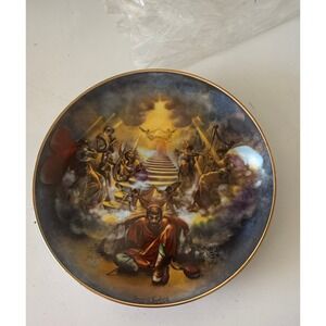 Gianni Vagnetti Vision of St. John Collector Plate